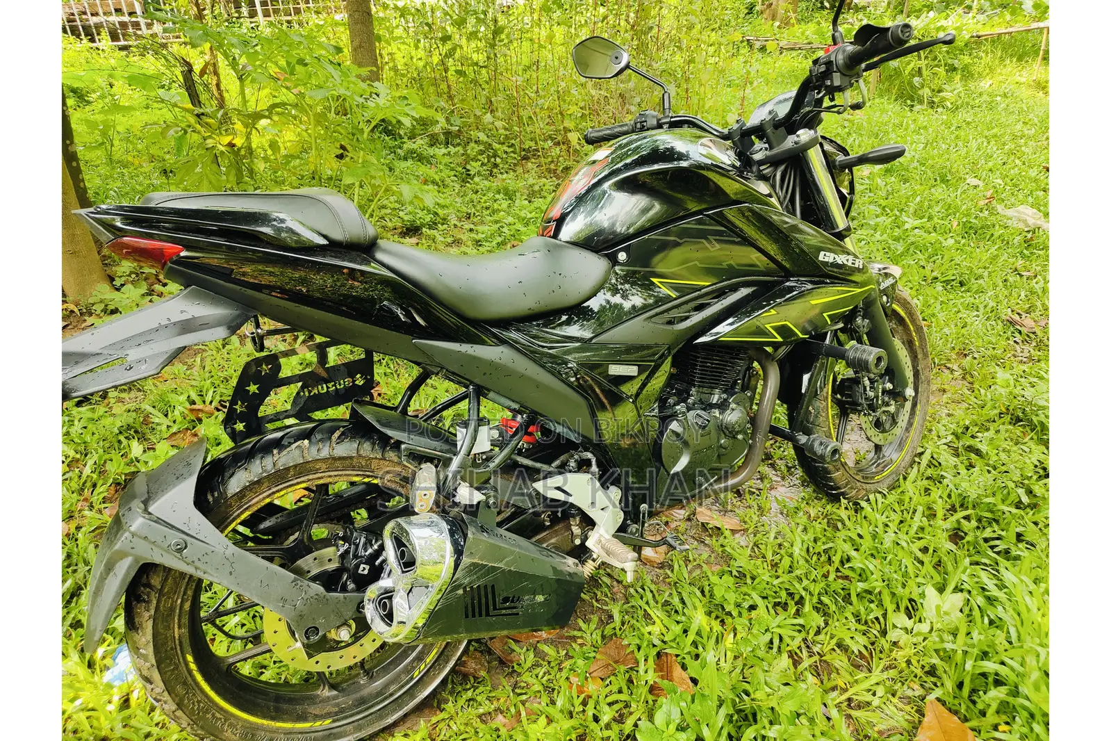 Suzuki Gixxer 2024 Black
