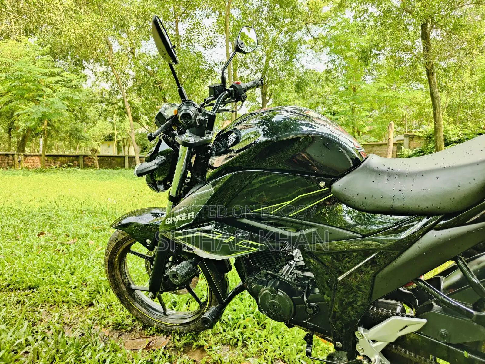 Suzuki Gixxer 2024 Black