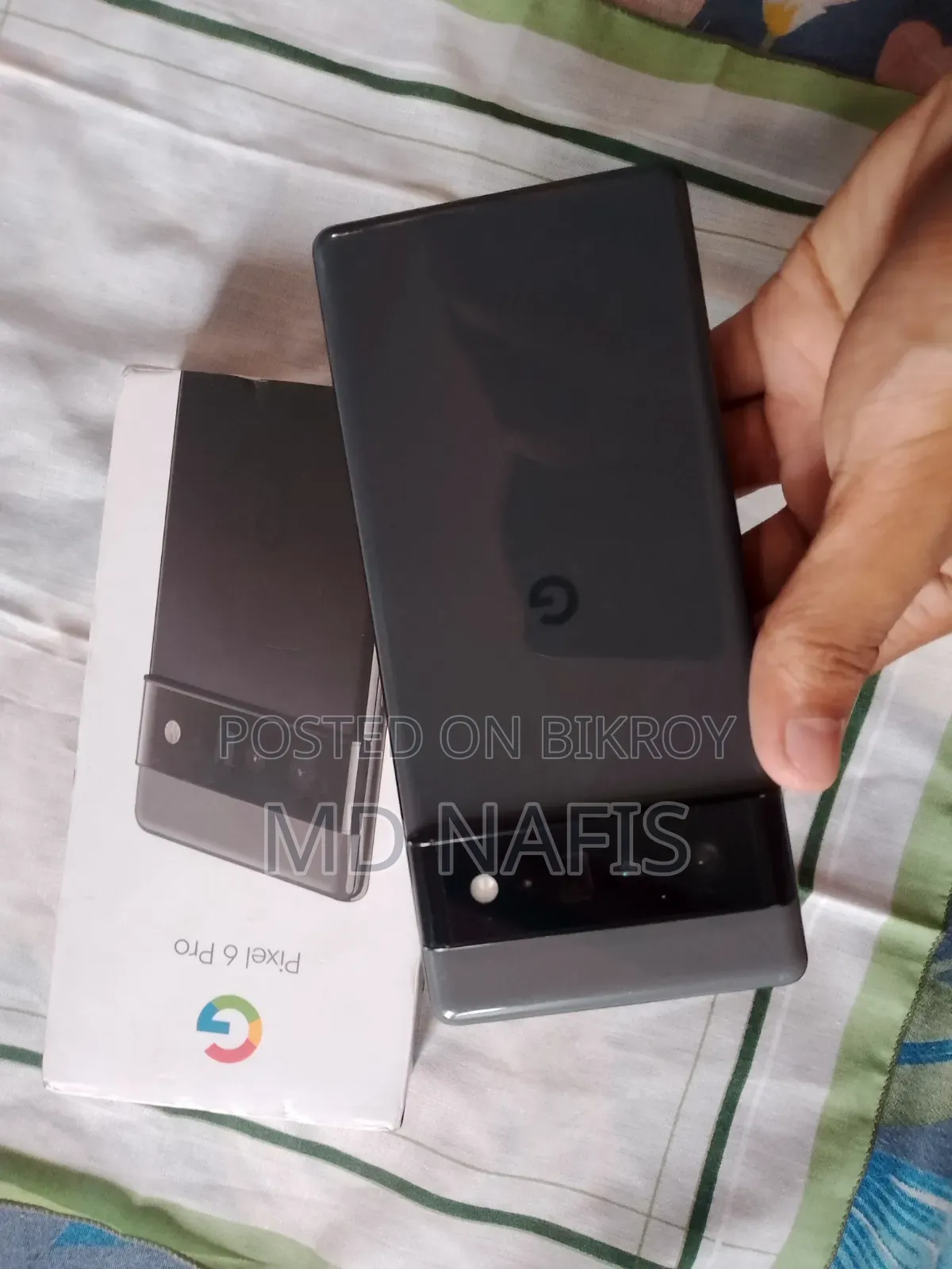 গুগল পিক্সেল ৬ প্রো ১২৮ জিবি ব্ল্যাক