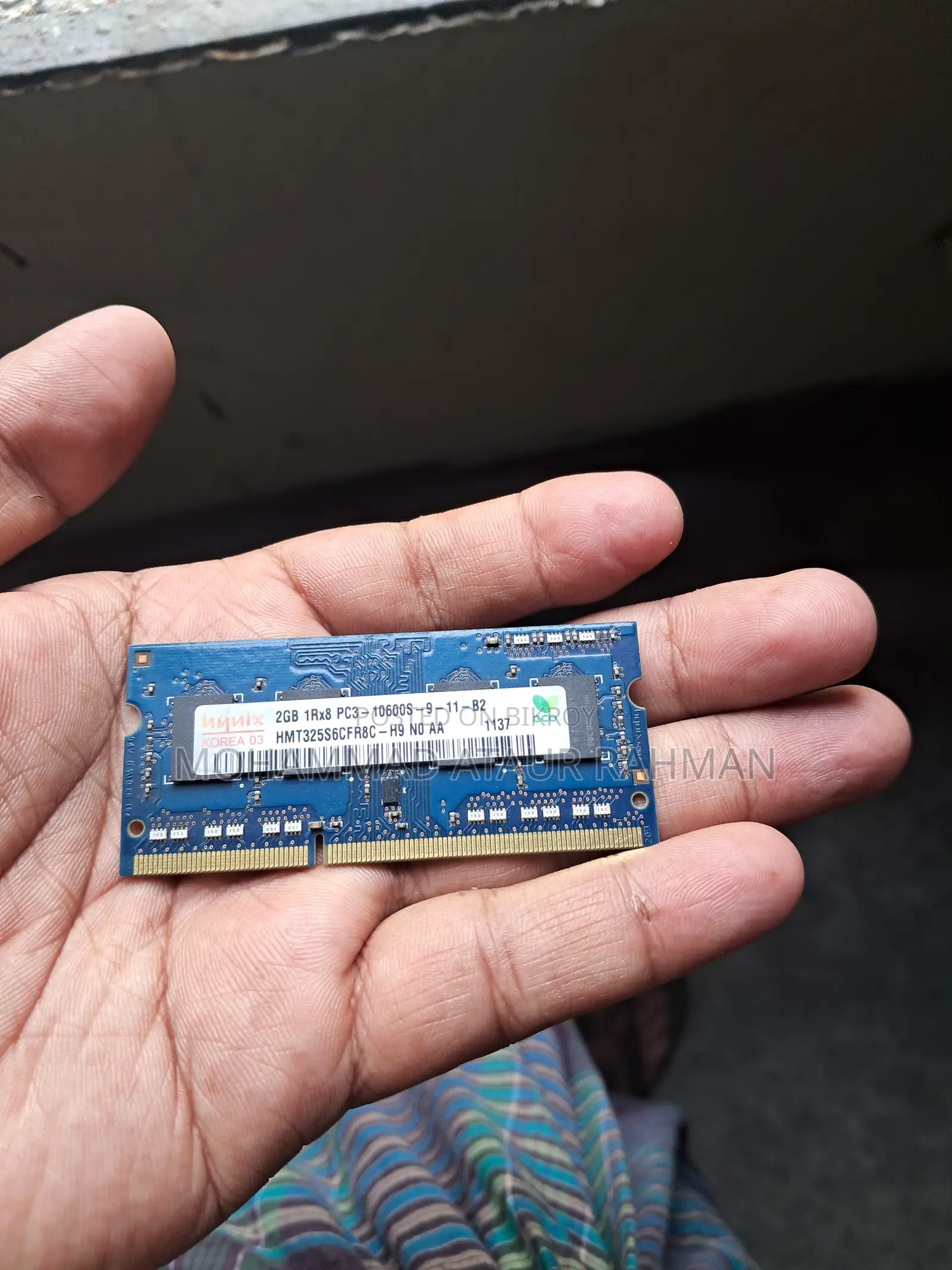 RAM DDR3 2 GB