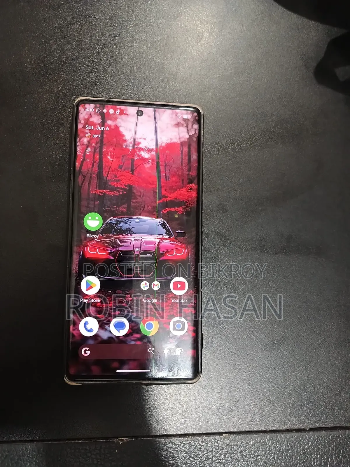 গুগল পিক্সেল ৬ প্রো ১২৮ জিবি কালো