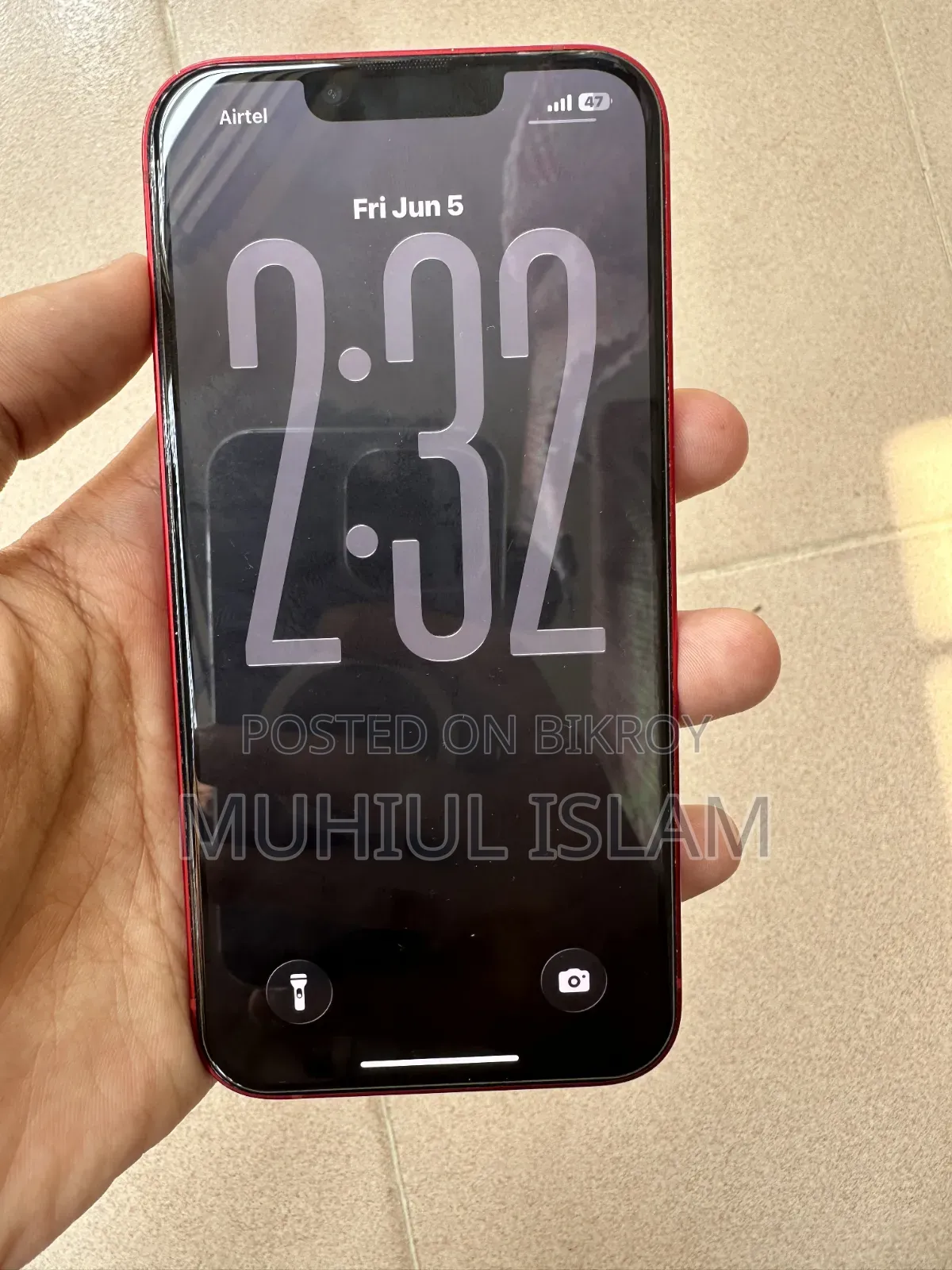 অ্যাপল আইফোন ১৩ ১২৮ জিবি রেড