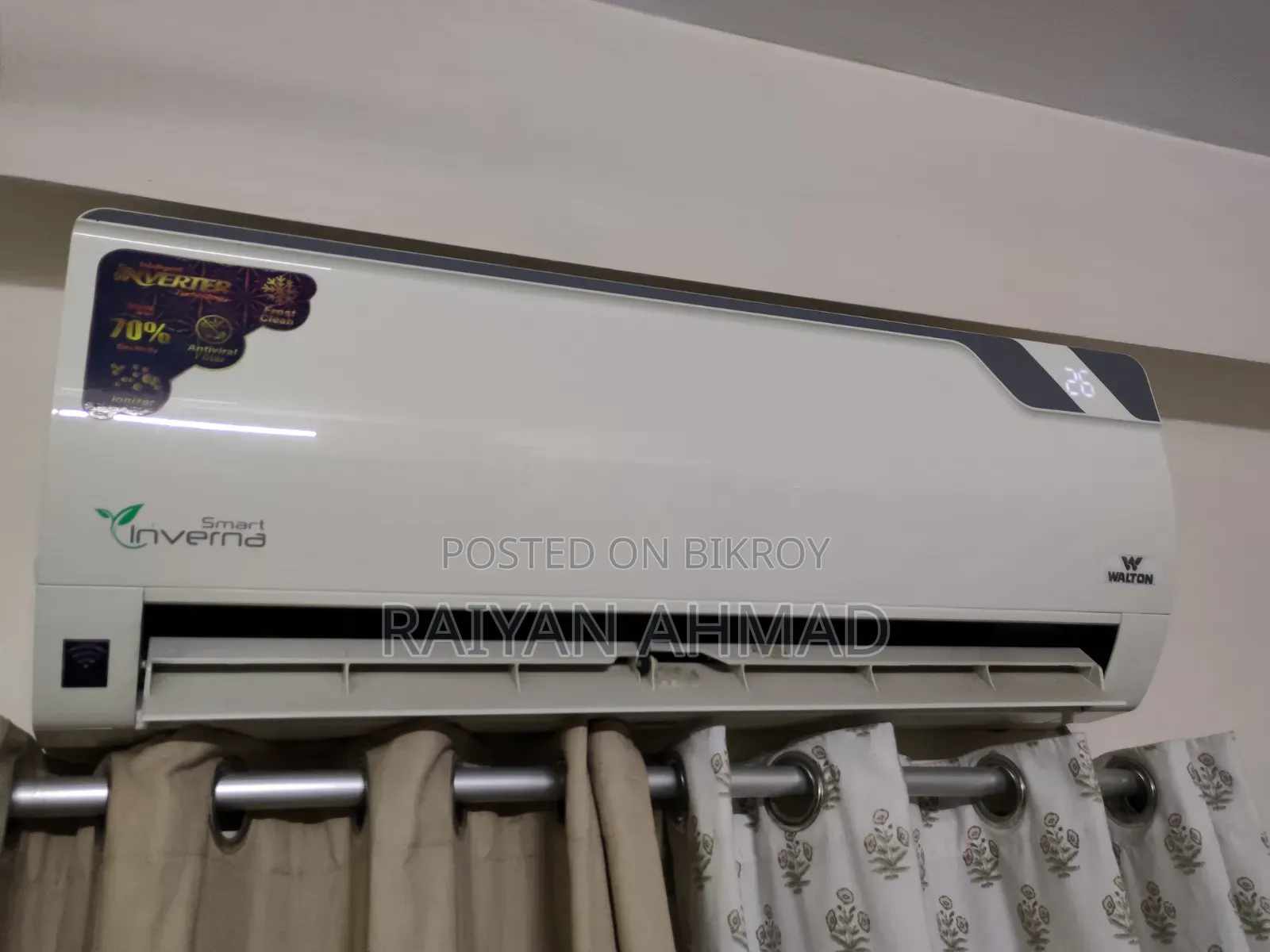 Walton AC 1 Ton (Inverter+Wifi)