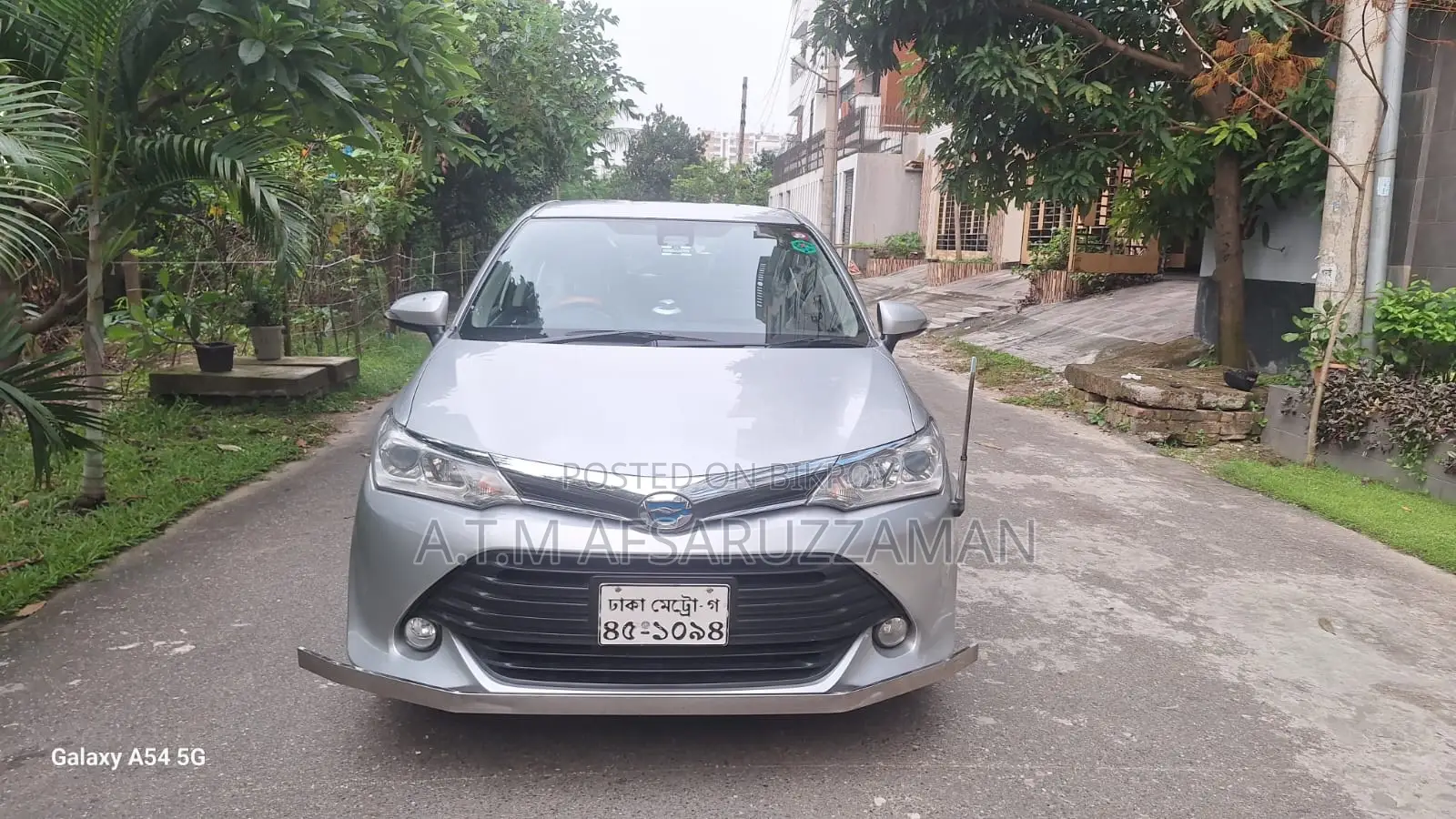 টয়োটা এক্সিও ২০১৫ সিলভার