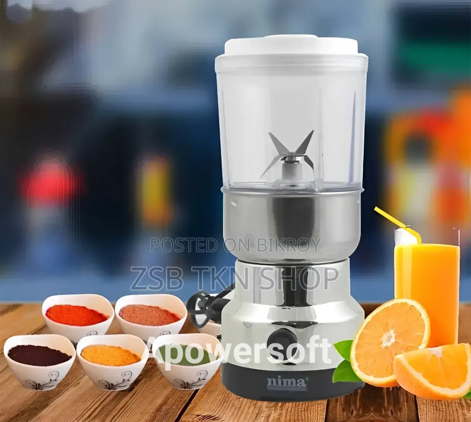 2 in 1 Nima Electric Grinder Blender
