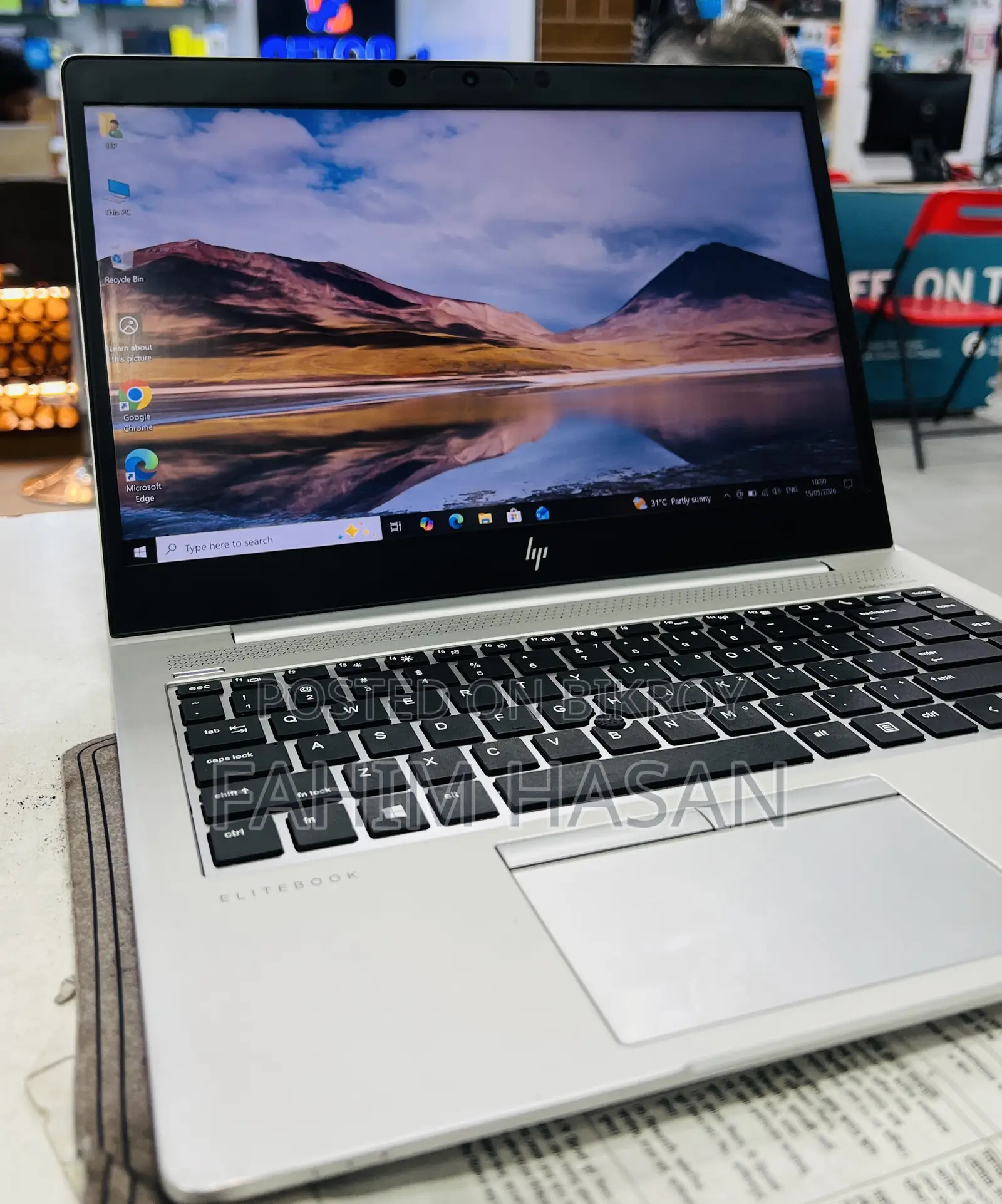 ল্যাপটপ HP EliteBook 840 G6 8GB Intel Core I5 SSD 256GB