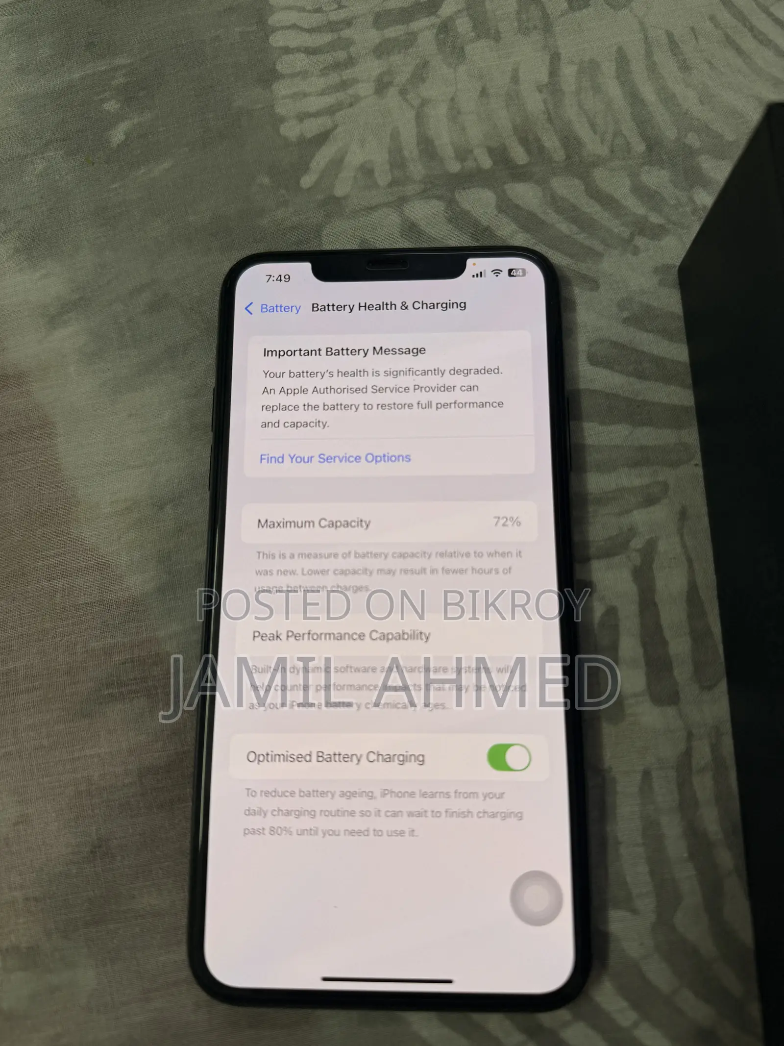 Apple iPhone 11 Pro Max 64 GB Green