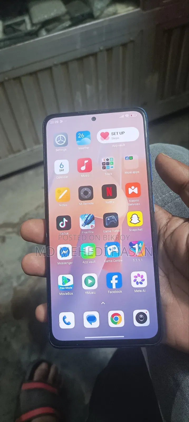শাওমি রেডমি নোট ১১ প্রো+ ৫জি ১২৮ জিবি পার্পল