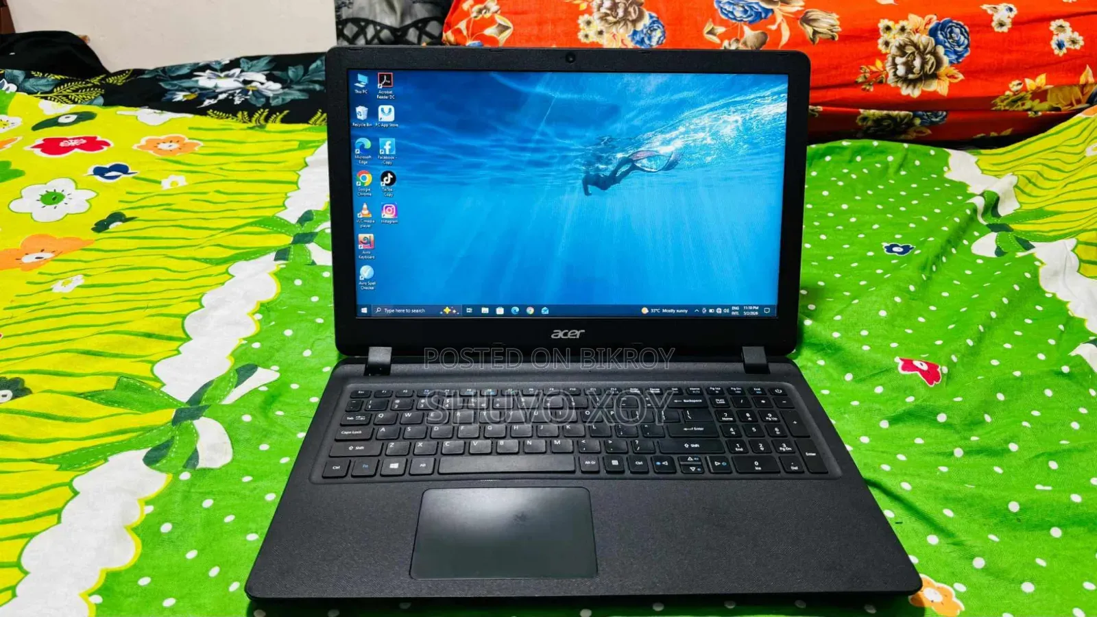 ল্যাপটপ Acer Aspire E1-572 ৮জিবি ইন্টেল কোর আই৩ এইচডিডি+এসএসডি ১২৮জিবি