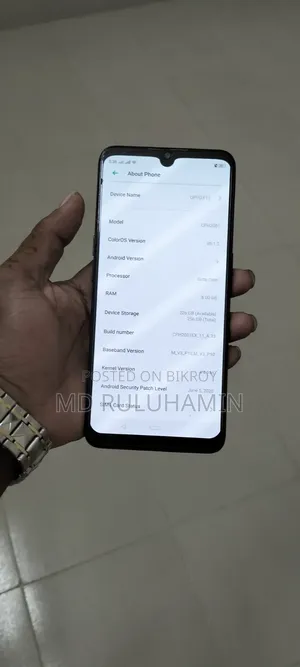 Oppo F15 256 GB Black