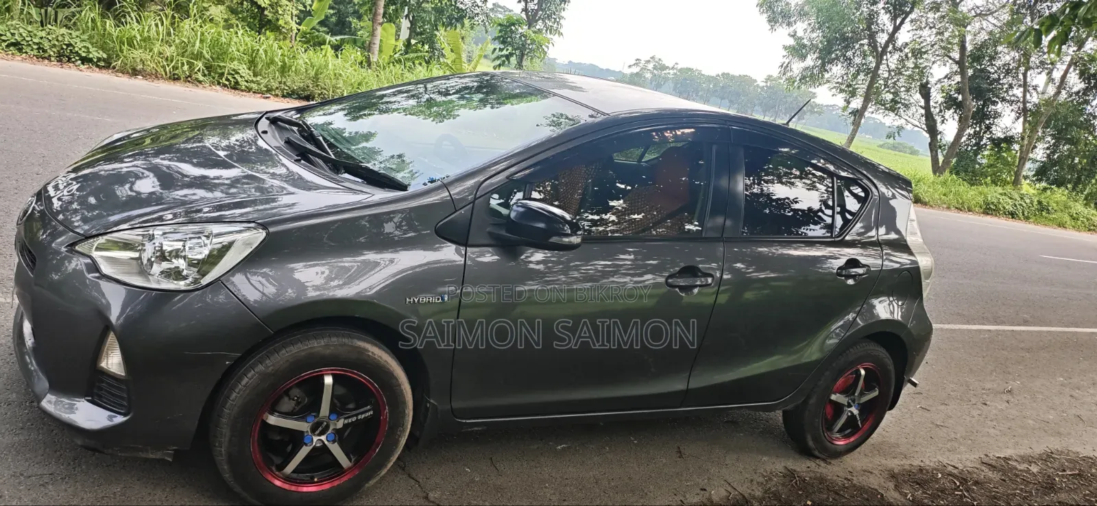 Toyota Aqua 2014 Gray