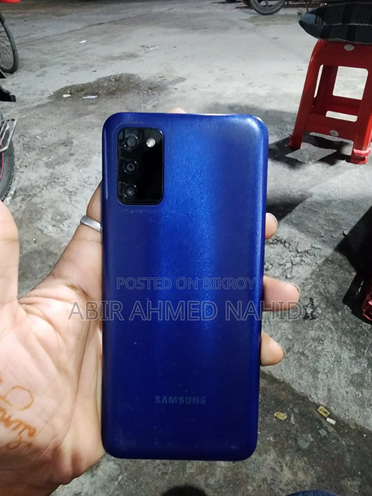 স্যামসাং গ্যালাক্সি এ০৩এস ৬৪ জিবি ব্লু