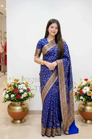 Japani Silk Sharee With Blouse Piece