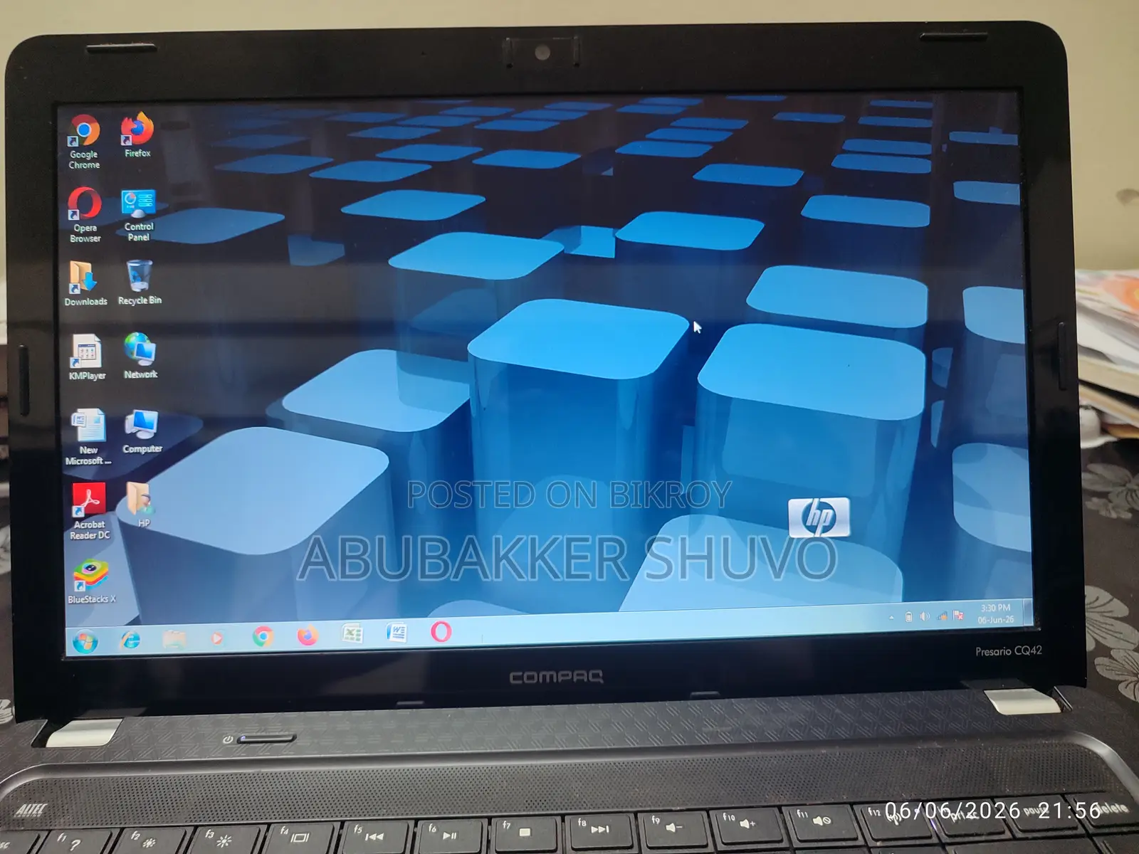 Laptop Compaq 4GB Intel Core M3 HDD 320GB
