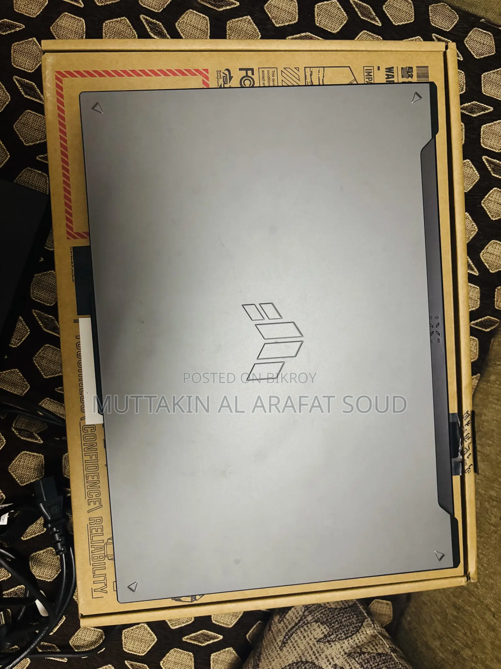 ল্যাপটপ Asus TUF Gaming A16 ১৬জিবি র‍্যাম AMD Ryzen 7 হার্ড ডিস্ক ড্রাইভ + সলিড স্টেট ড্রাইভ ১ টেরাবাইট