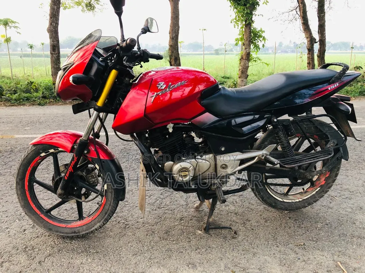 Bajaj Pulsar 150 2016 Red