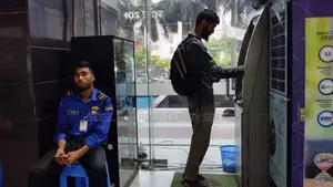 Atm Booth Security Guard