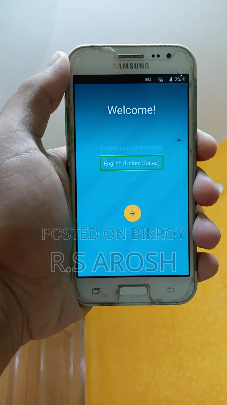 স্যামসাং গ্যালাক্সি জে২ ৮ জিবি সাদা