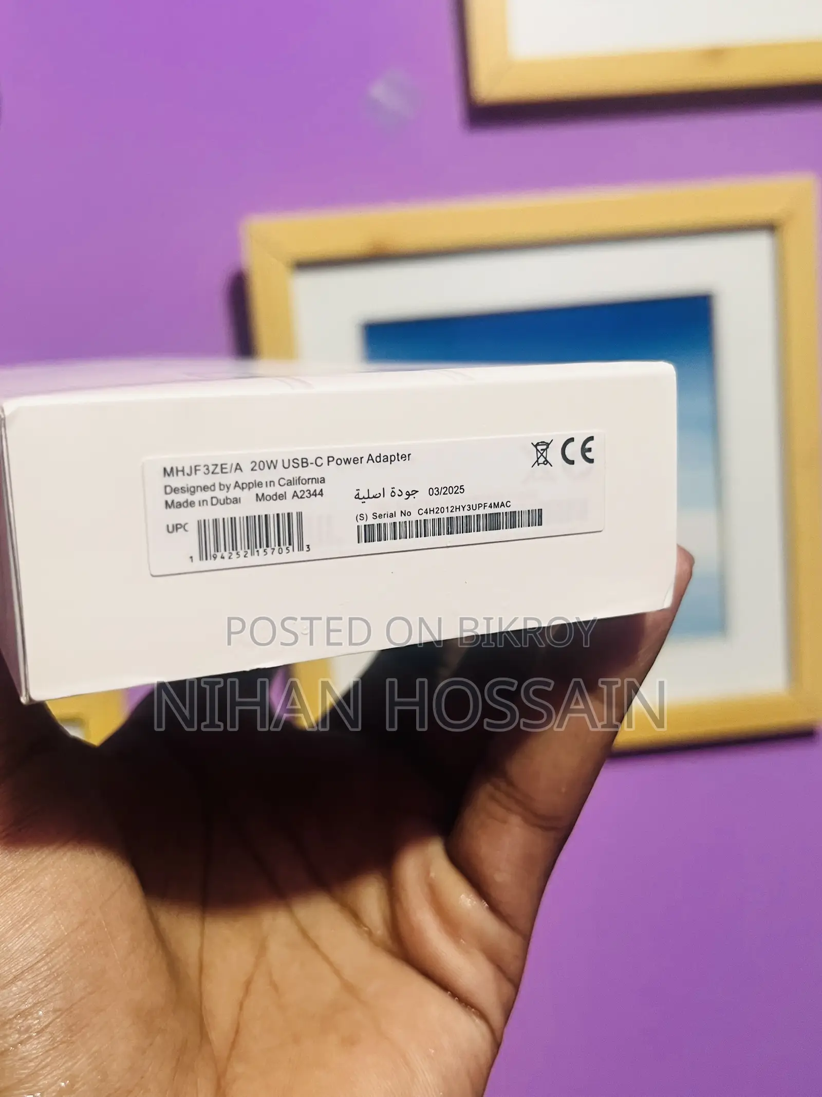 iPhone 20W Charger