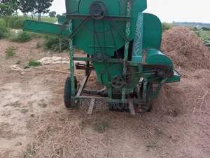 This is a paddy threshing machine and wheat threshing machine