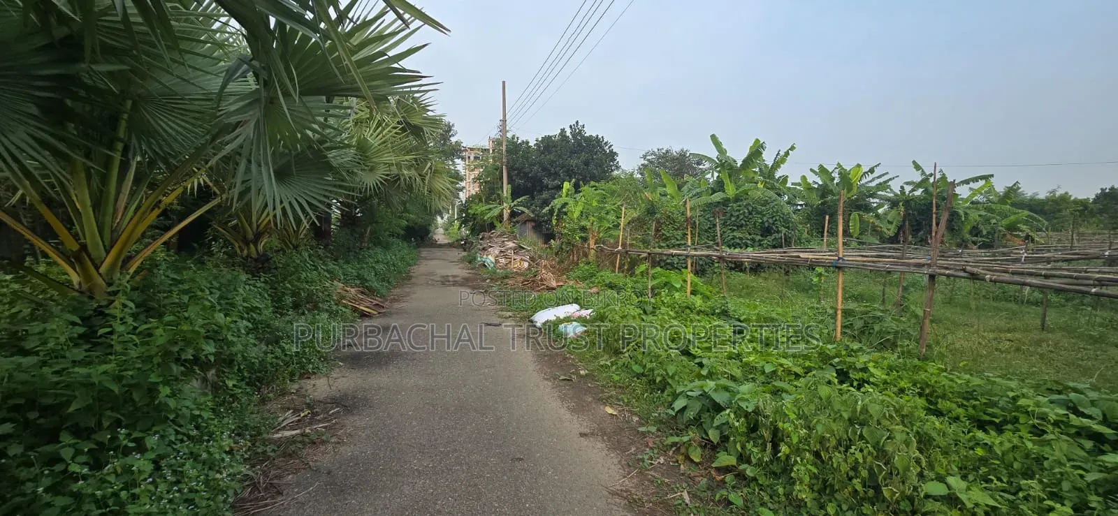 5 Katha North-facing plot for sale in Purbachal Sector 15, on a 54-foot road