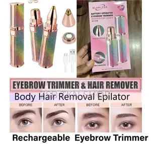 2 In 1 Flawless Eye Brow And Facial Hair Remover