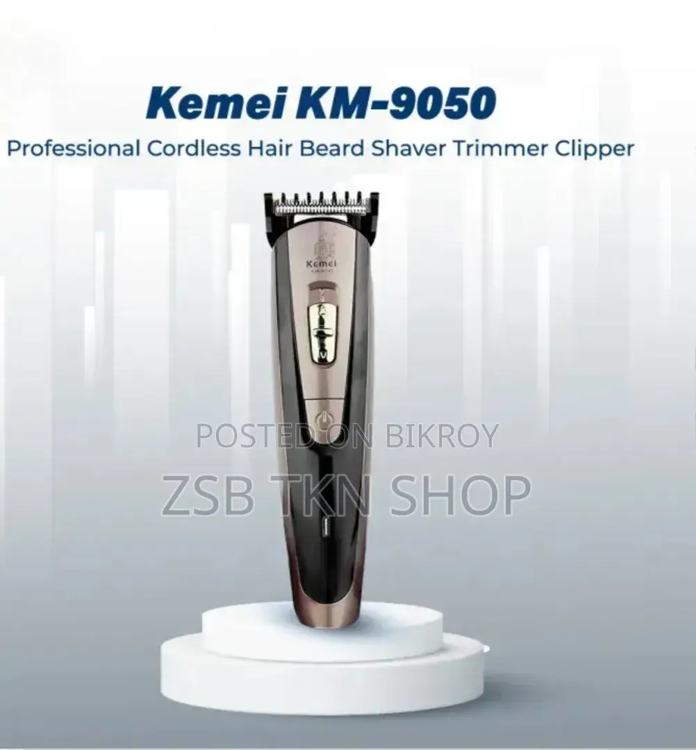 Kemei Km-9050 Rechargeable Hair Trimmer
