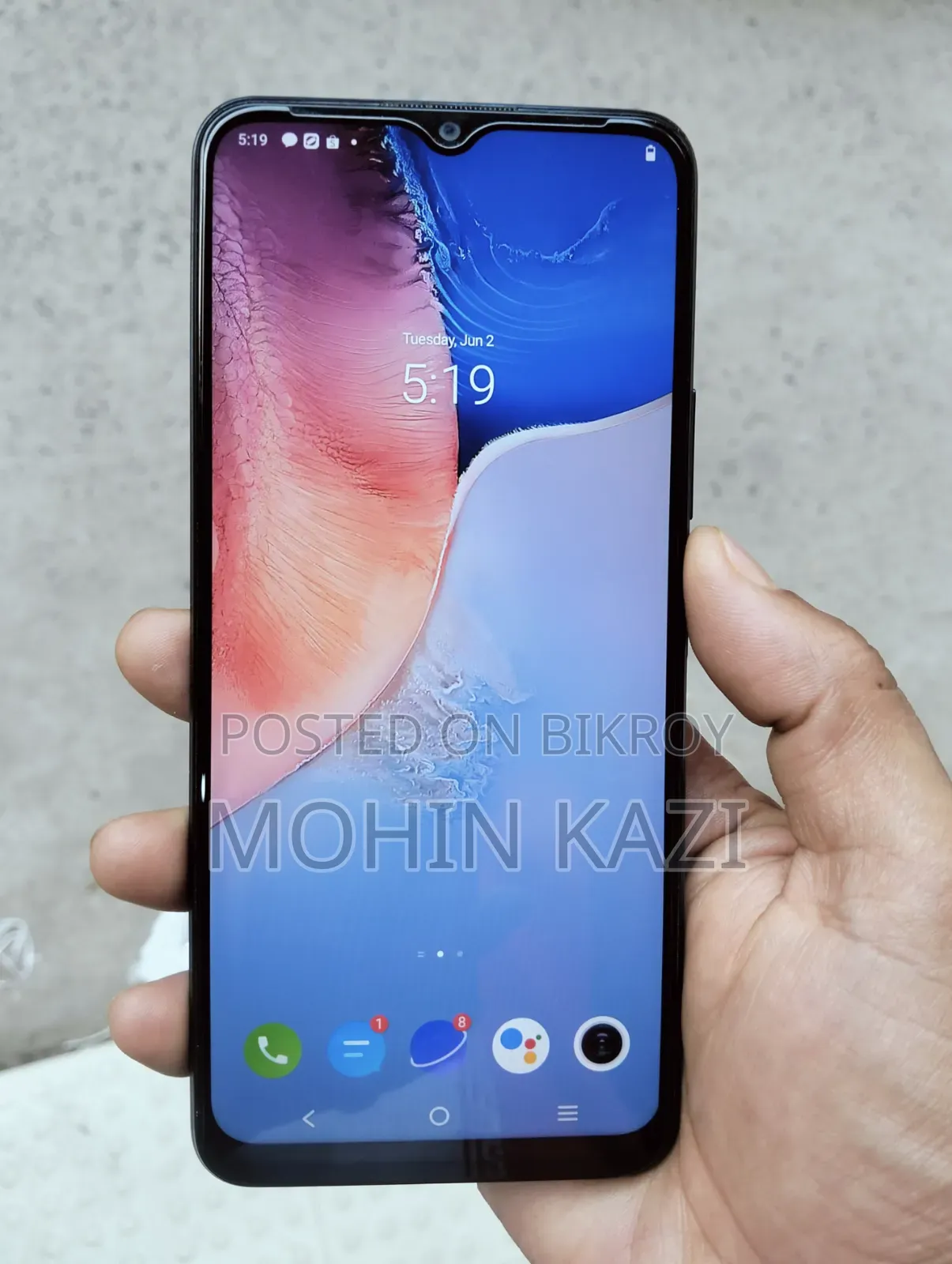 Vivo Y15 64 GB Blue