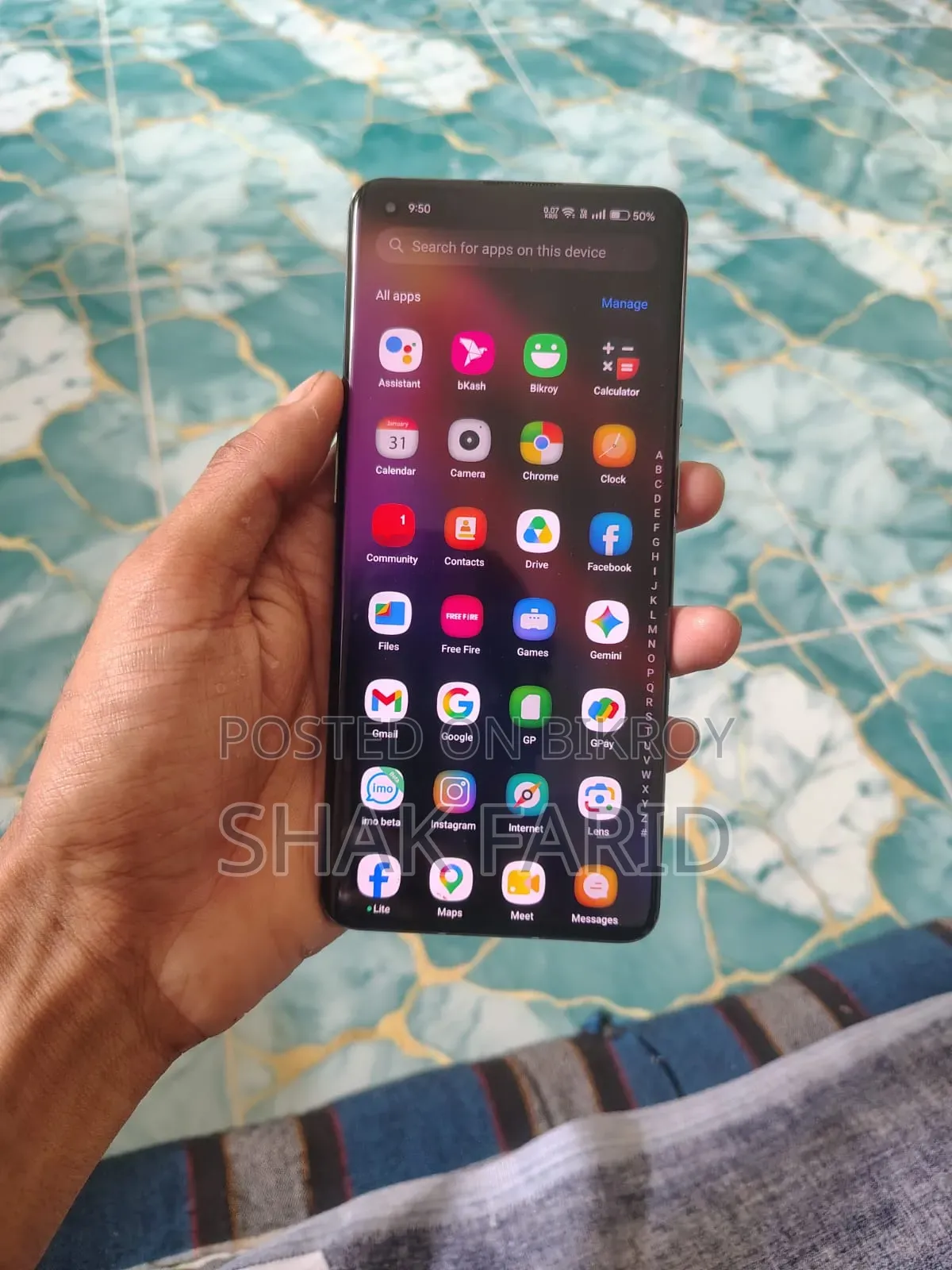 New OnePlus 9 Pro 128 GB Blue