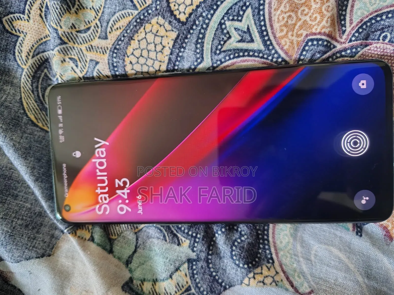 New OnePlus 9 Pro 128 GB Blue