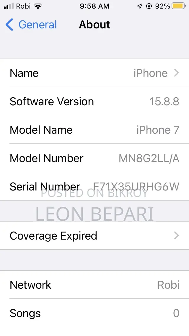 Apple iPhone 7 32 GB Black