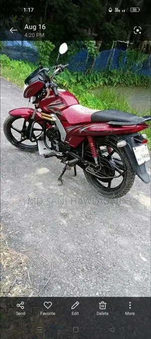 Mahindra Centuro 2017 Red