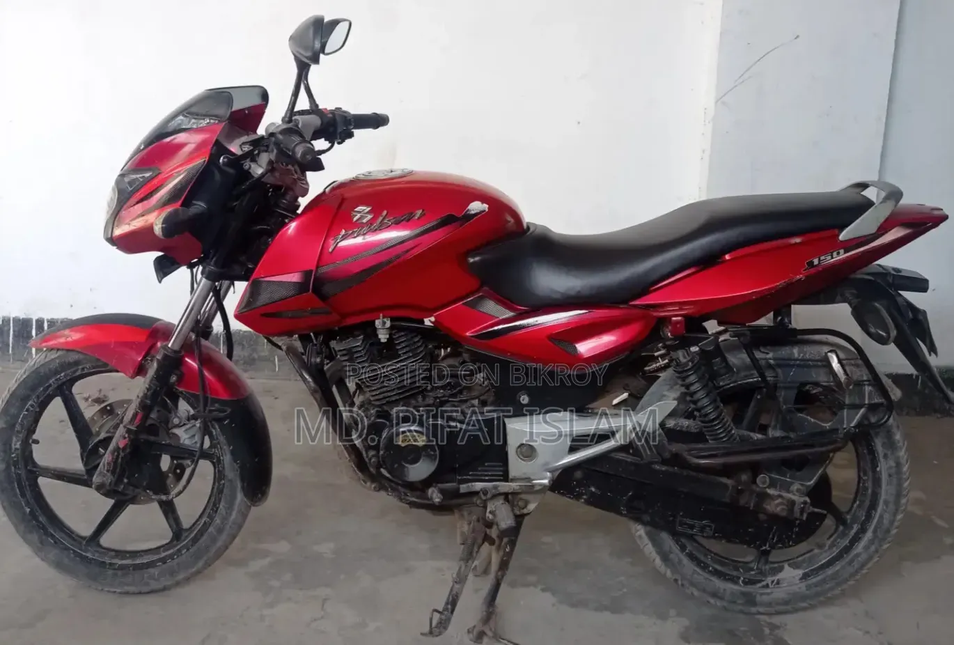 Bajaj Pulsar 150 2010 Red