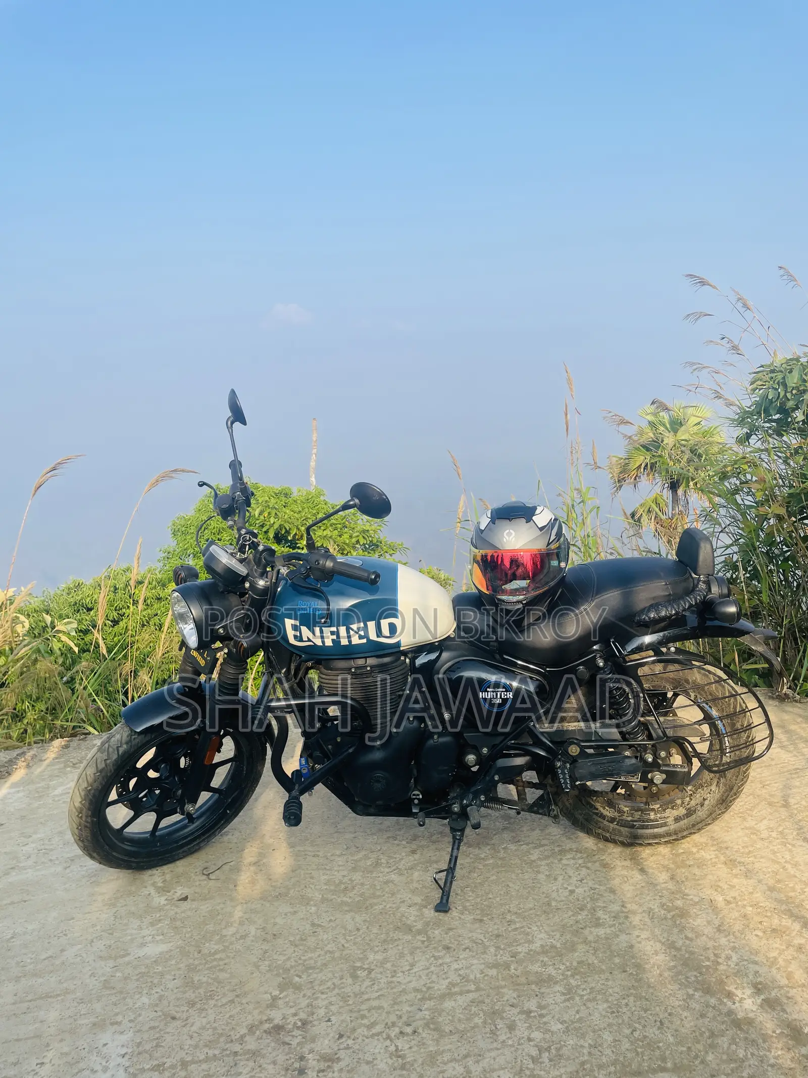 Royal Enfield Hunter 350 2025 Blue