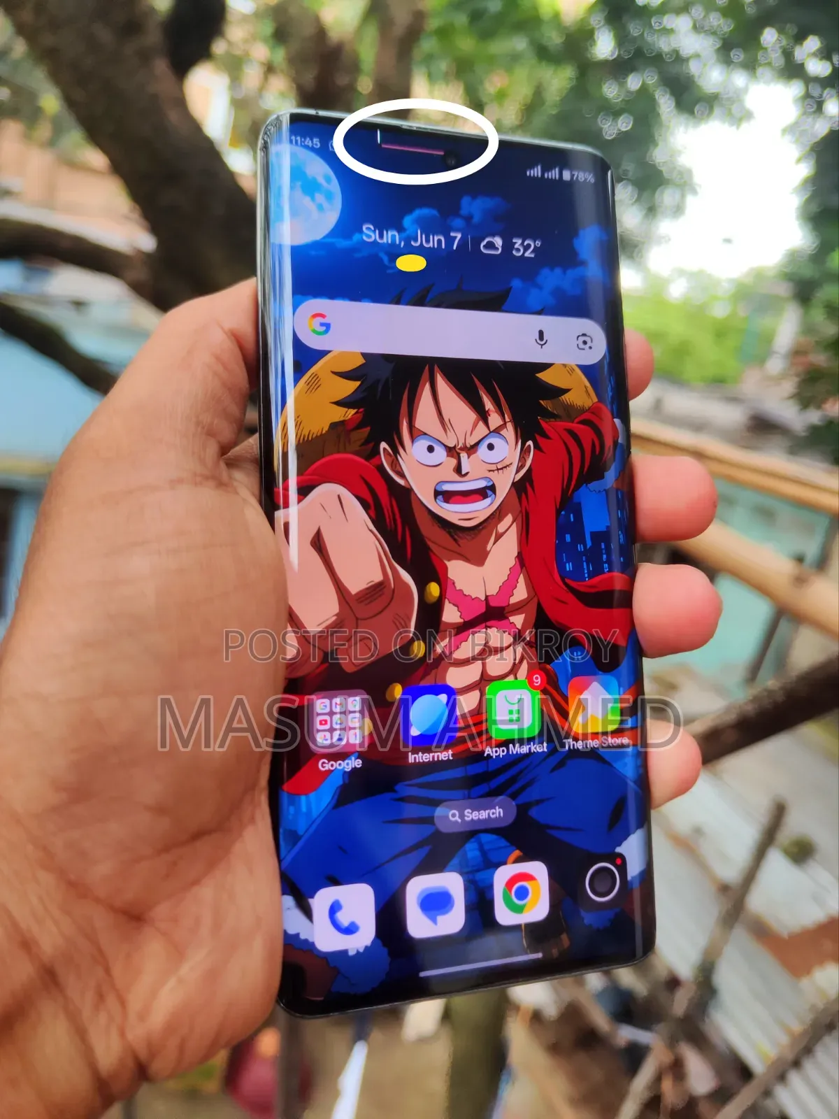 Realme 11 Pro+ 256 GB Green
