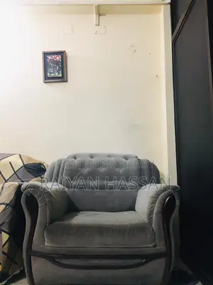 ৪-পিস ধূসর সোফা সেট (৩+২+১+১ সিটার) – ভালো কন্ডিশন