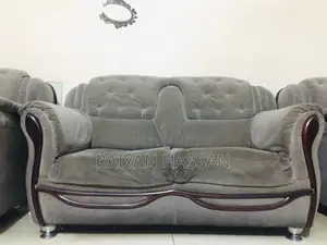 4-Piece Grey Sofa Set (3+2+1+1 Seater) – Good Condition