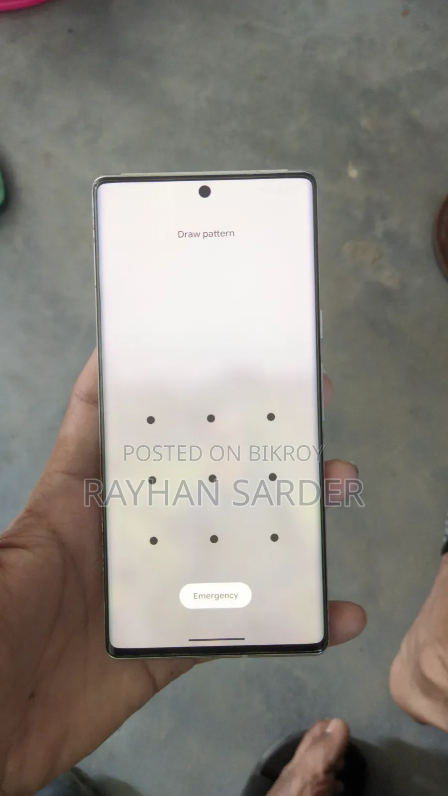 গুগল পিক্সেল ৬ প্রো ২৫৬ জিবি গ্রে