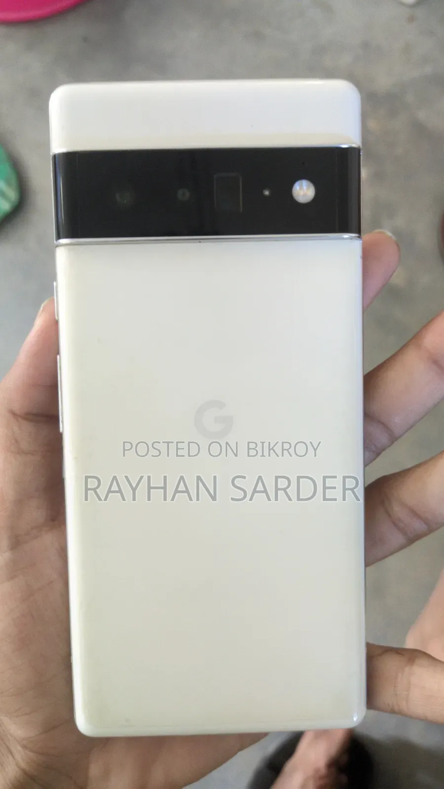 গুগল পিক্সেল ৬ প্রো ২৫৬ জিবি গ্রে