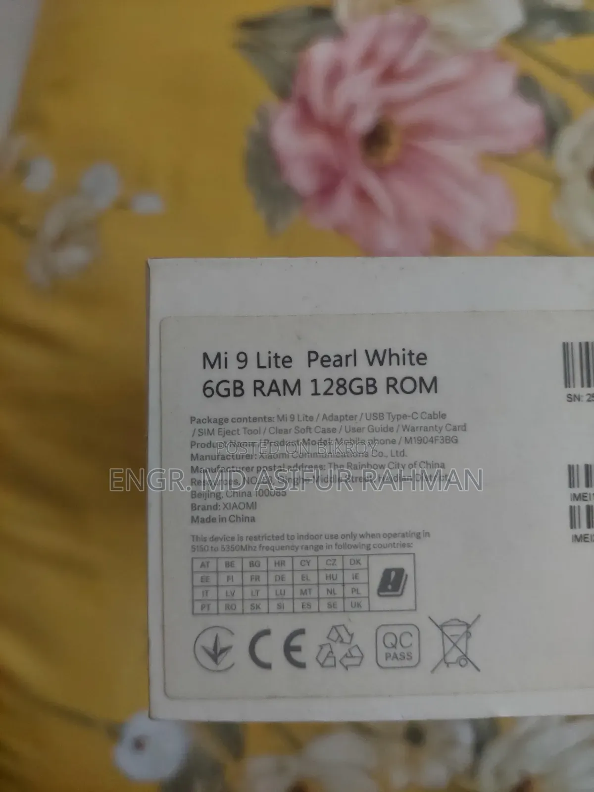 Xiaomi Mi 9 Lite 128 GB White