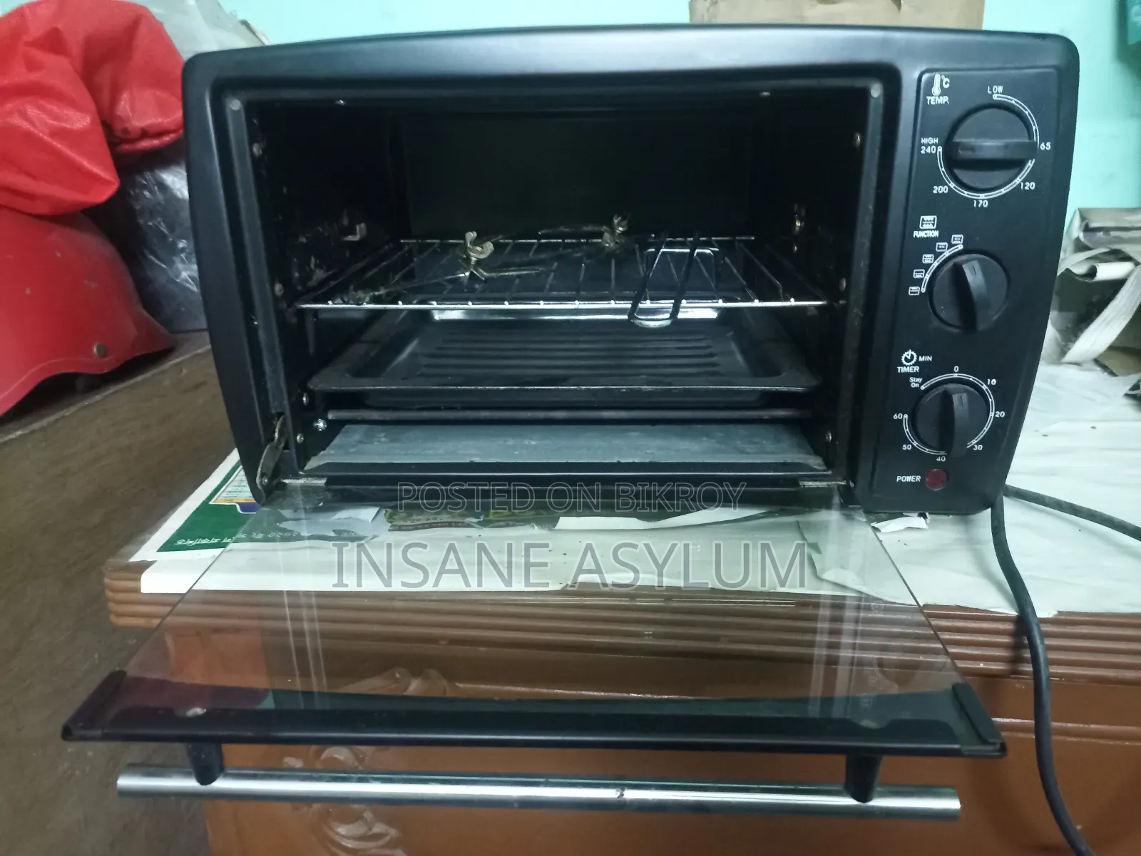নোভা ব্ল্যাক বেরি ইলেকট্রিক ওভেন
