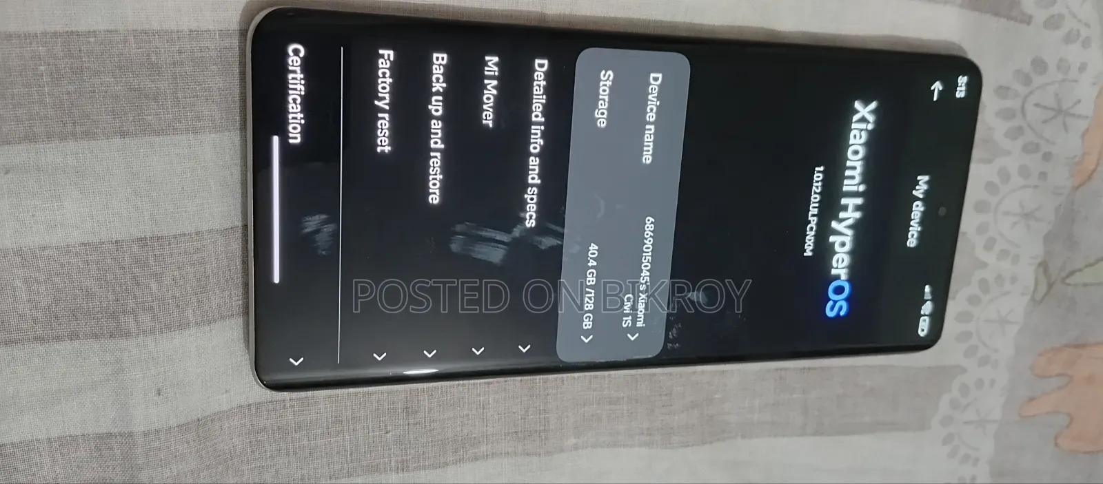 Xiaomi Civi 2 128 GB Gray