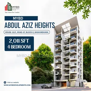 4-bedroom Apartment in Mybd Abdul Aziz, Basundhara for sale