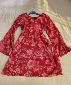 Beautiful Maroon Short Kurti