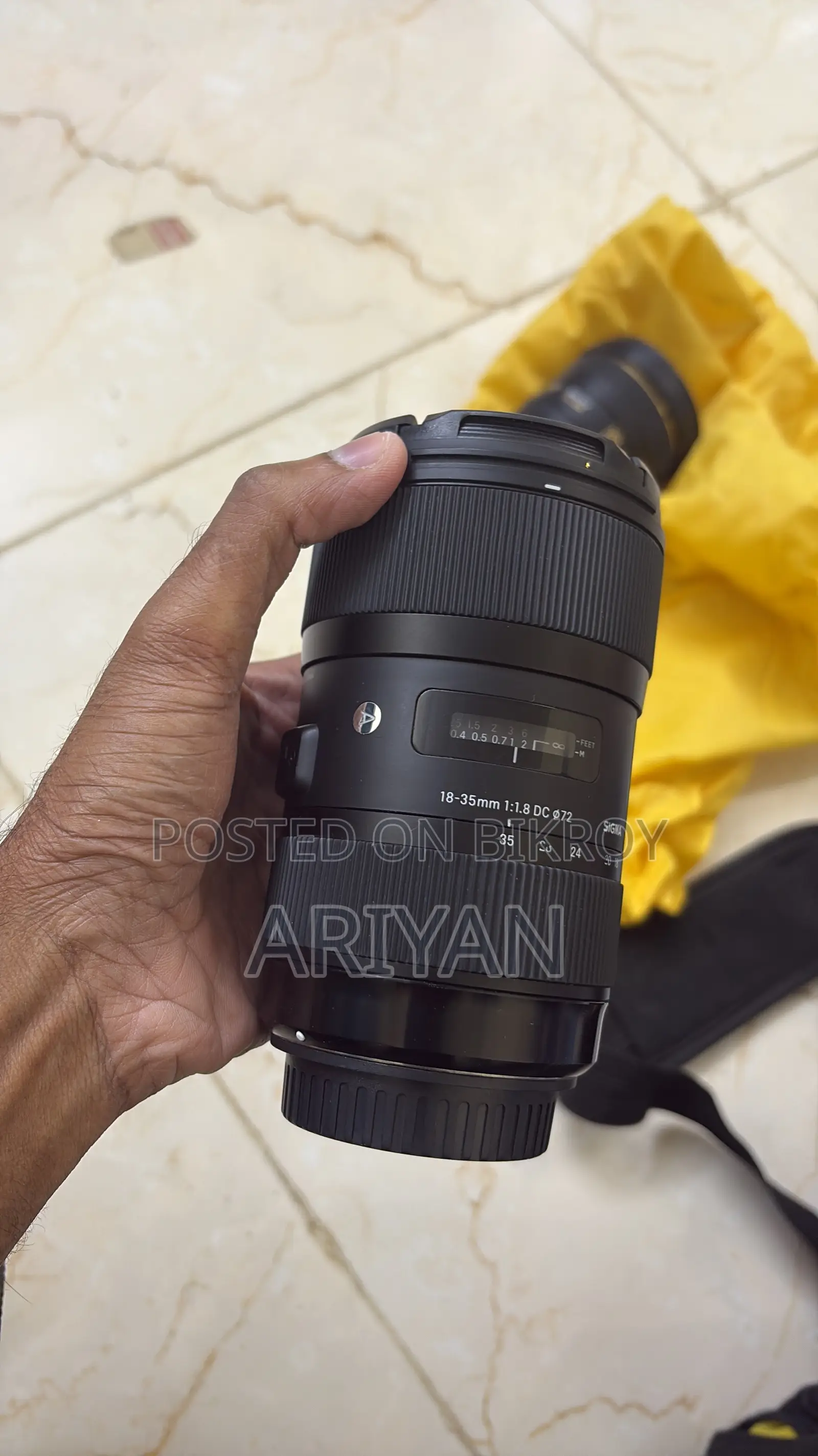 Sigma 18-35 F1.8 (Canon Mount )