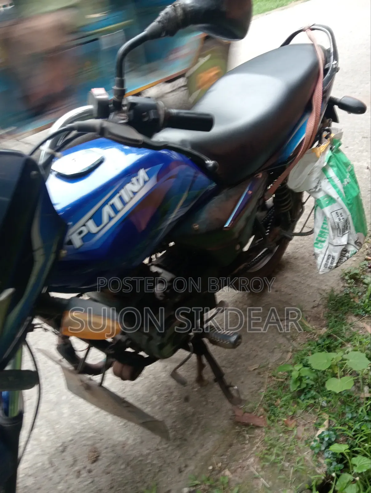Bajaj Platina 2016 Blue
