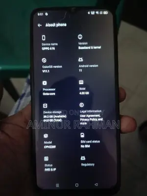 Oppo A16 64 GB Black