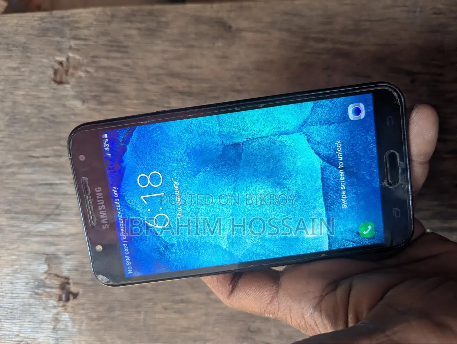 স্যামসাং গ্যালাক্সি জে৭ কোর ১৬ জিবি ব্ল্যাক