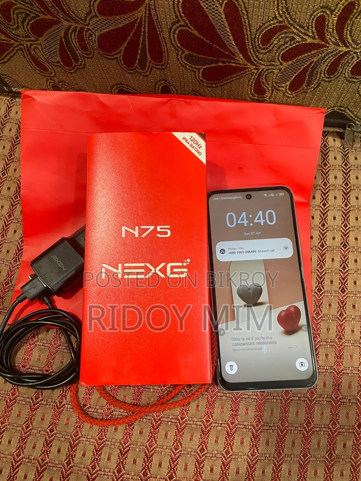 Walton NEXG N75 128 GB Silver