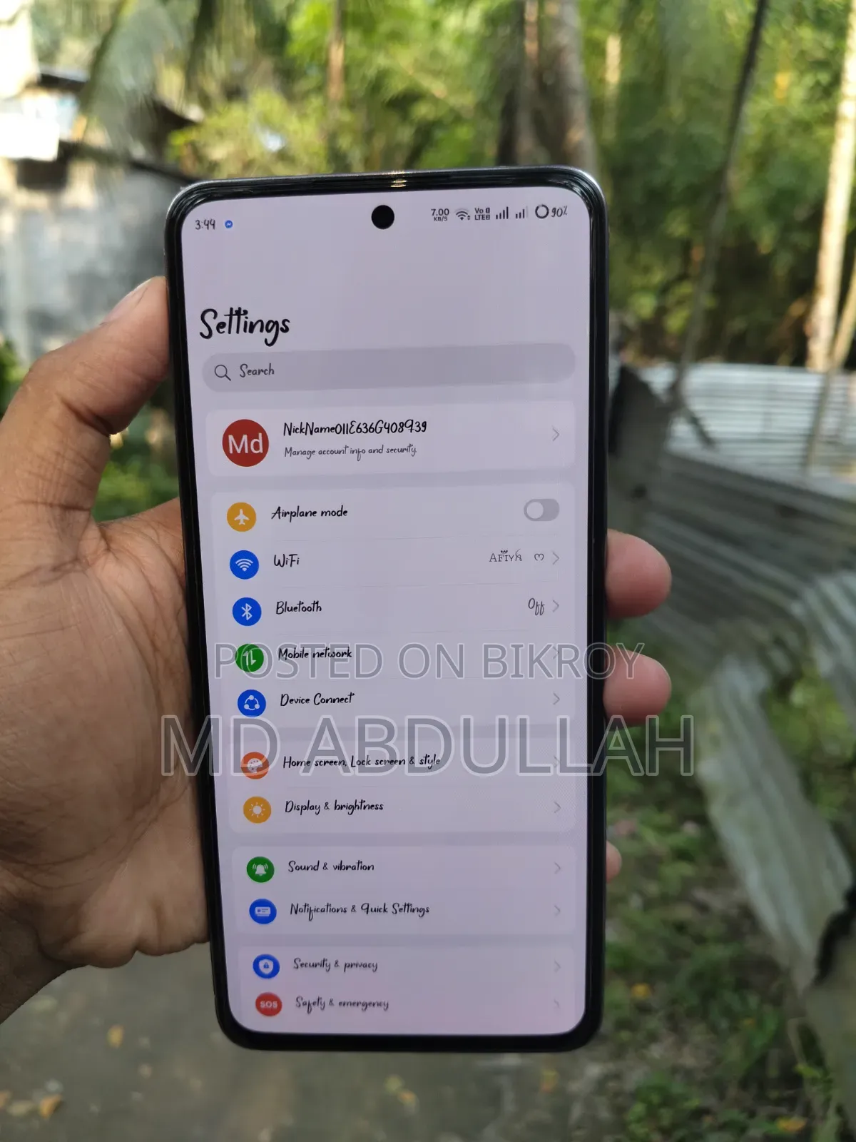 Oppo F27 256 GB Orange